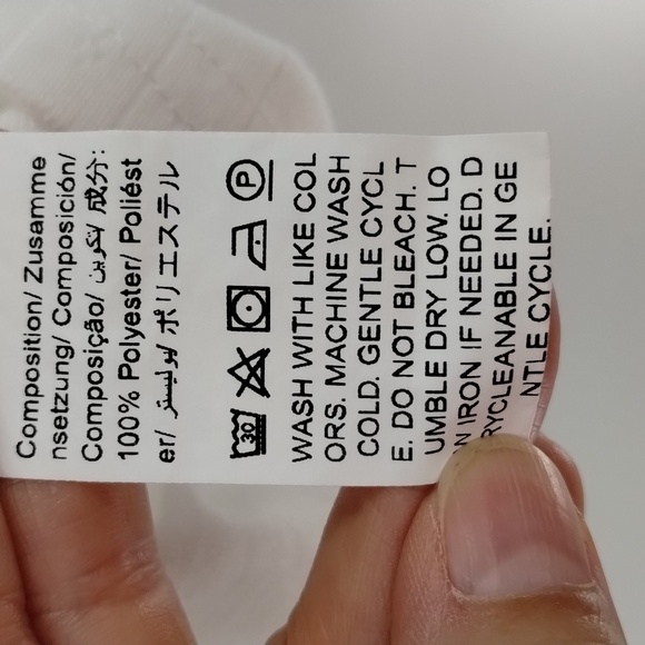 DAZY crop top tank white ribbed size large stretch tiny flower design DAZY top - Picture 4 of 5